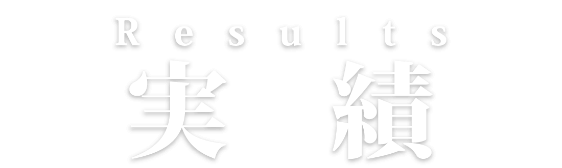 実績